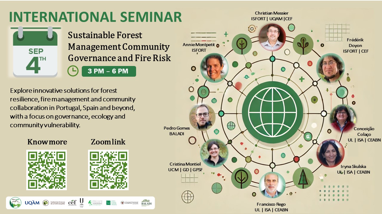 International Seminar on Sustainable Forest Management, Community Governance and Fire Risk